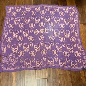 Silk Skull Scarf